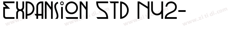Expansion Std N42字体转换